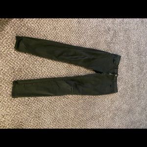 American eagle dark green Jeggings